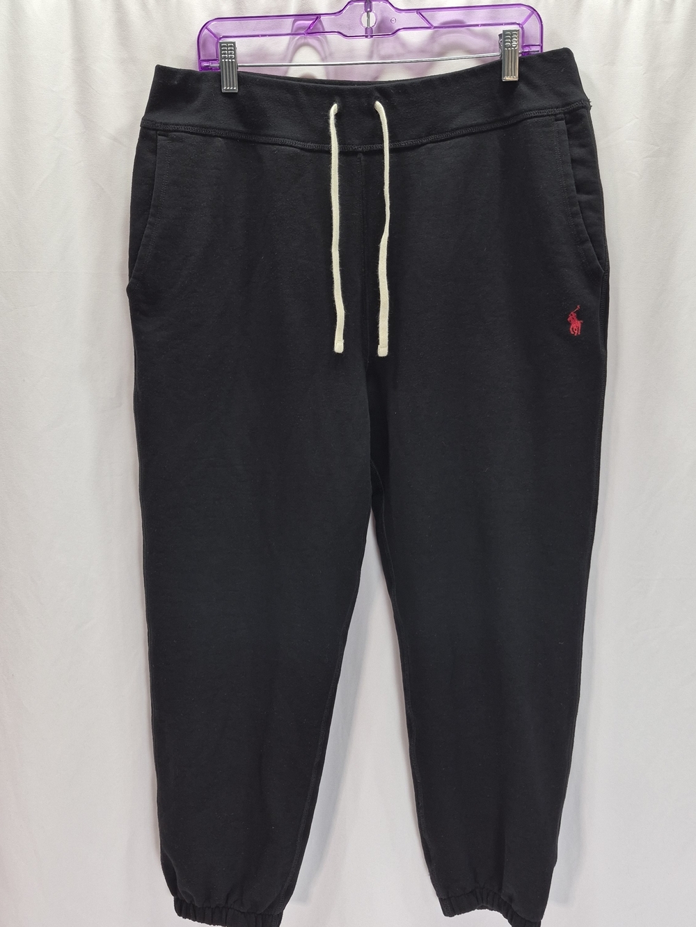 Polo by Ralph Lauren Men's Black Drawstring Sweatpants XL